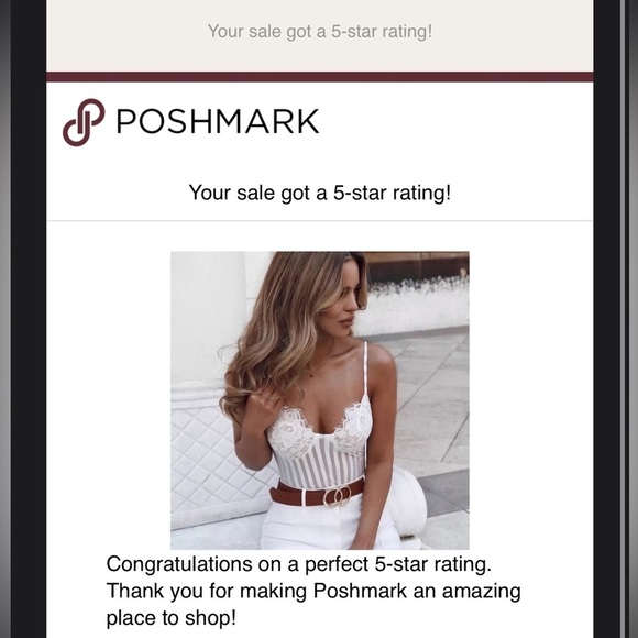 White bodysuit with adjustable straps small NWT - Picture 6 of 8